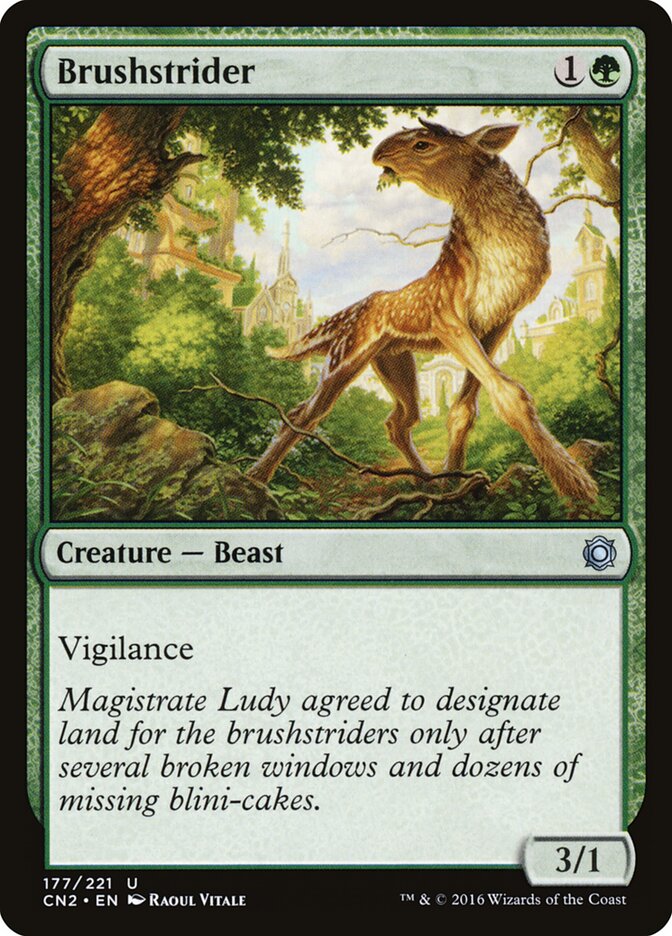 Salta-mato / Brushstrider - Magic: The Gathering - MoxLand
