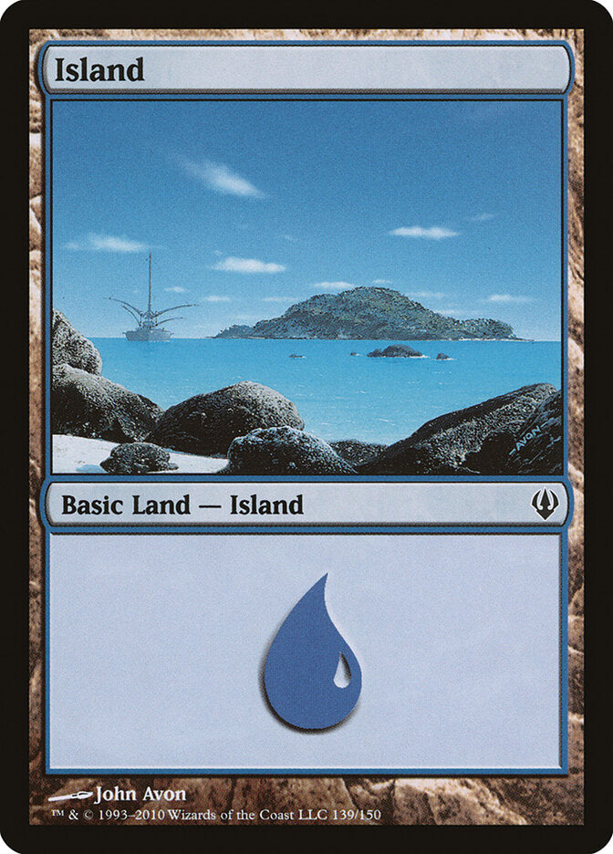 Ilha / Island - Magic: The Gathering - MoxLand