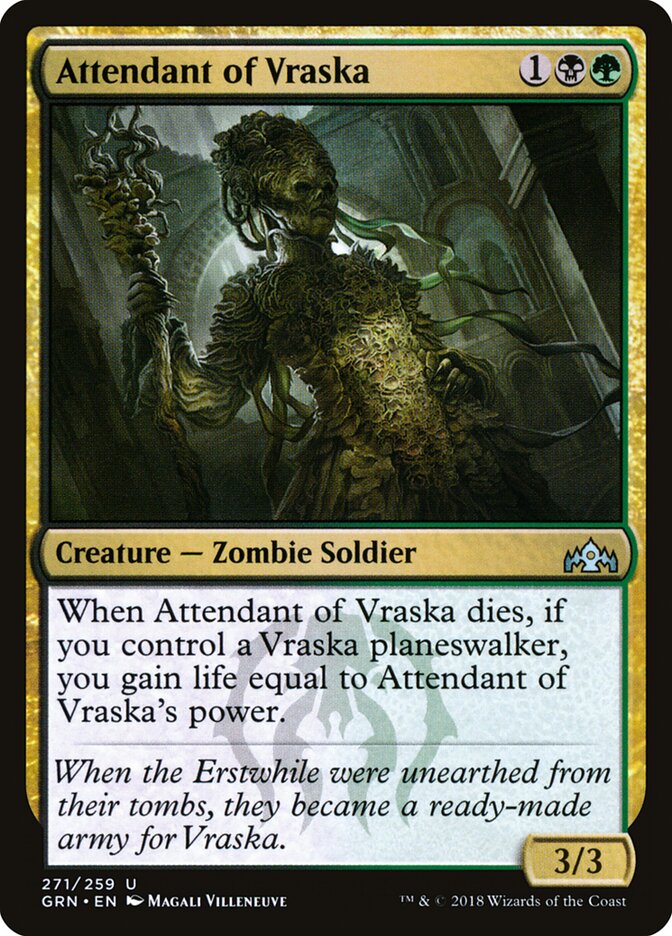 Ajudante de Vraska / Attendant of Vraska - Magic: The Gathering - MoxLand