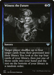 Testemunhar o Futuro / Witness the Future - Magic: The Gathering - MoxLand