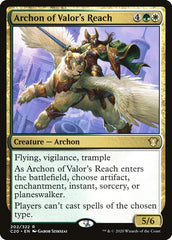 Arconte do Coliseu da Bravura / Archon of Valor's Reach - Magic: The Gathering - MoxLand