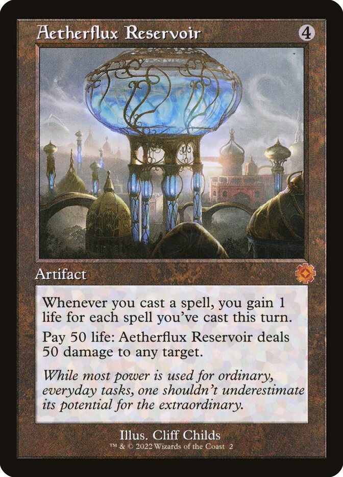 Reservatório do Fluxo de Éter / Aetherflux Reservoir - Magic: The Gathering - MoxLand