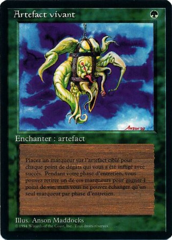 Artefato Vivo / Living Artifact - Magic: The Gathering - MoxLand