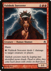 Feiticeiro Vulshoque / Vulshok Sorcerer - Magic: The Gathering - MoxLand