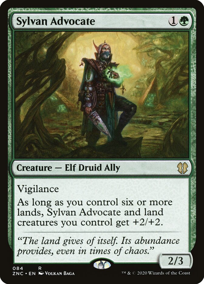 Advogado Silvestre / Sylvan Advocate - Magic: The Gathering - MoxLand