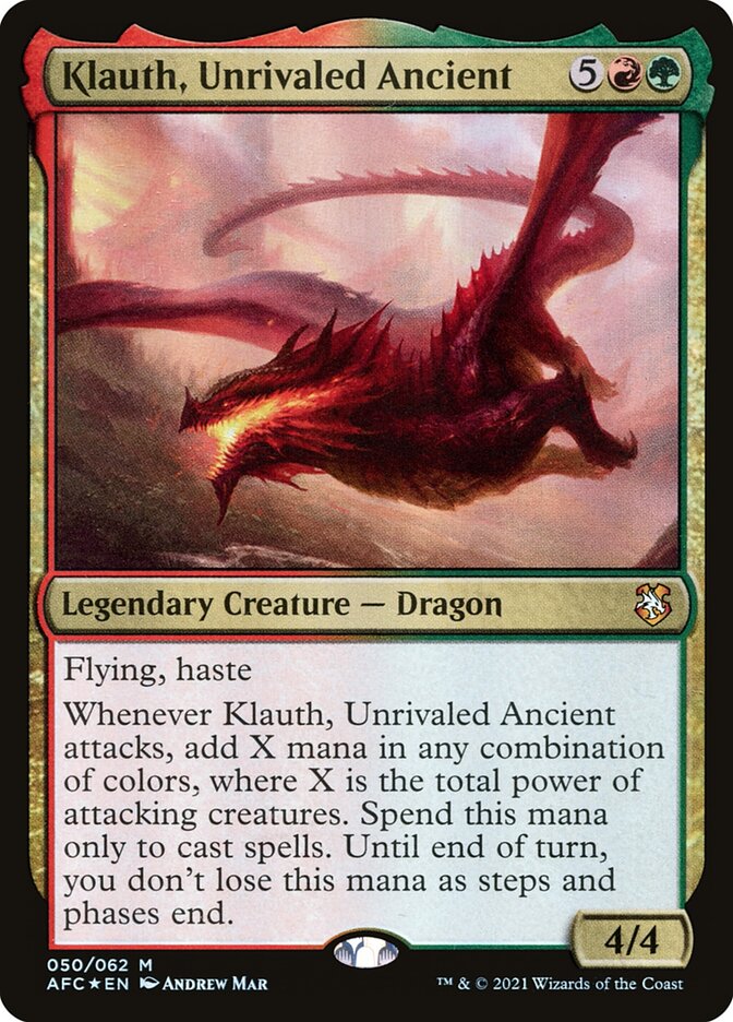 Klauth, Ancião Inigualável / Klauth, Unrivaled Ancient - Magic: The Gathering - MoxLand