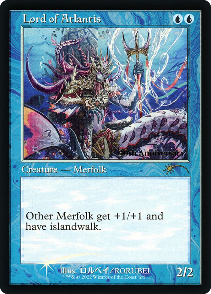 Senhor da Atlântida / Lord of Atlantis - Magic: The Gathering - MoxLand
