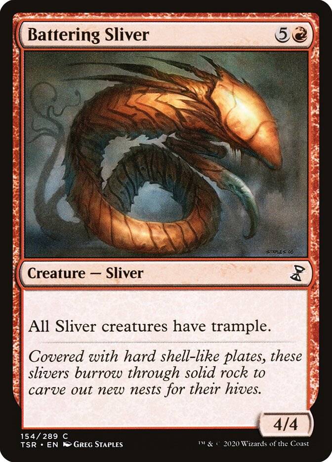 Fractius Demolidor / Battering Sliver - Magic: The Gathering - MoxLand