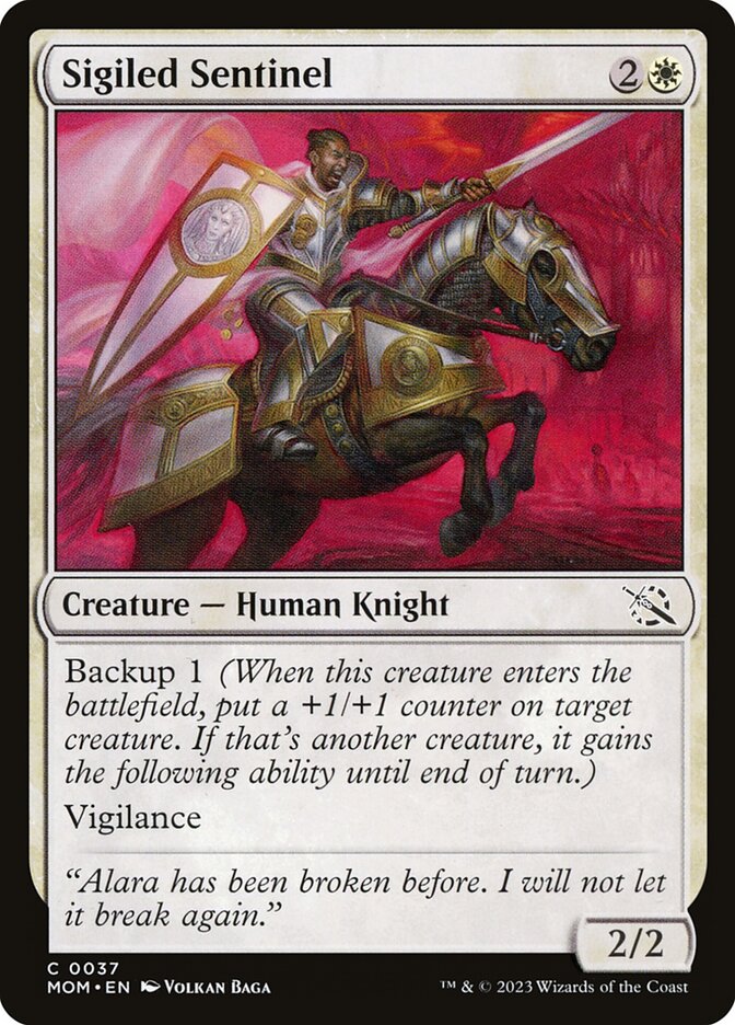 Sentinela Insigne / Sigiled Sentinel - Magic: The Gathering - MoxLand