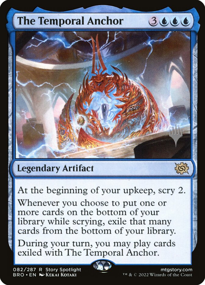 A Âncora Temporal / The Temporal Anchor - Magic: The Gathering - MoxLand