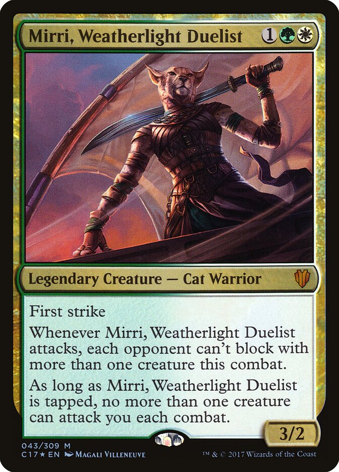 Mirri, Duelista do Bons Ventos / Mirri, Weatherlight Duelist - Magic: The Gathering - MoxLand