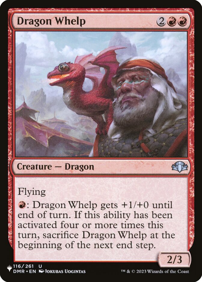 Filhote de Dragão / Dragon Whelp - Magic: The Gathering - MoxLand