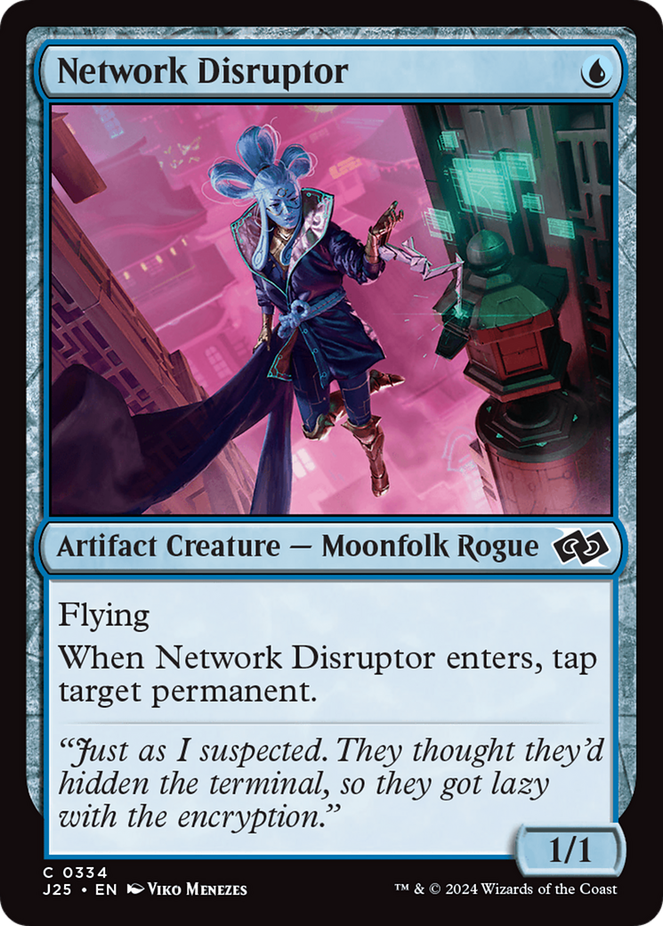 Perturbador de Redes / Network Disruptor - Magic: The Gathering - MoxLand