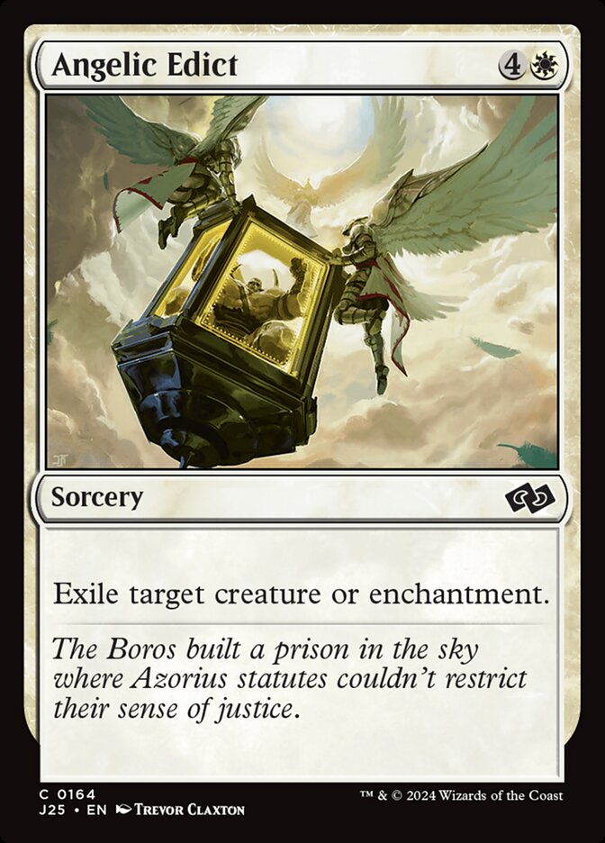 Édito Angelical / Angelic Edict - Magic: The Gathering - MoxLand