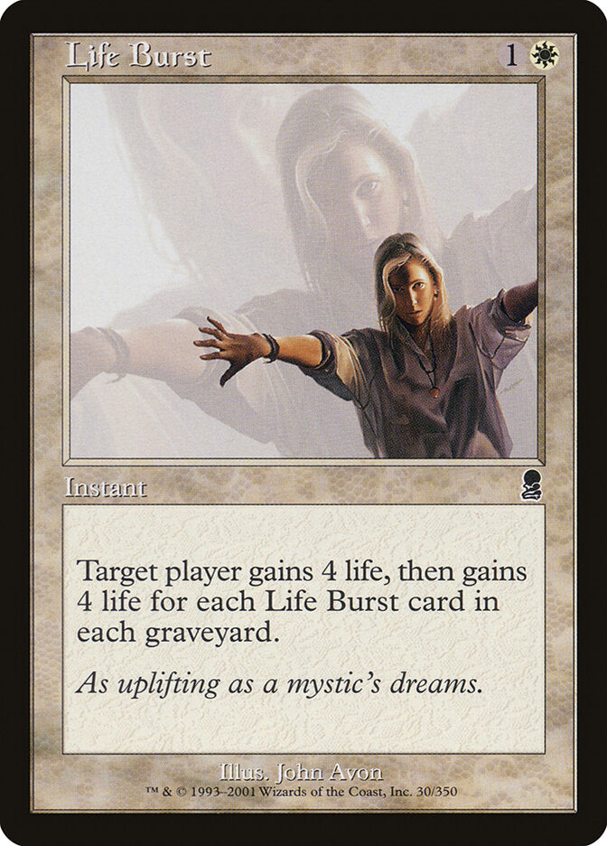Explosão de Vida / Life Burst - Magic: The Gathering - MoxLand