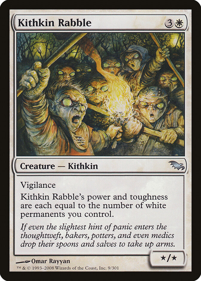 Horda Kithkin / Kithkin Rabble - Magic: The Gathering - MoxLand