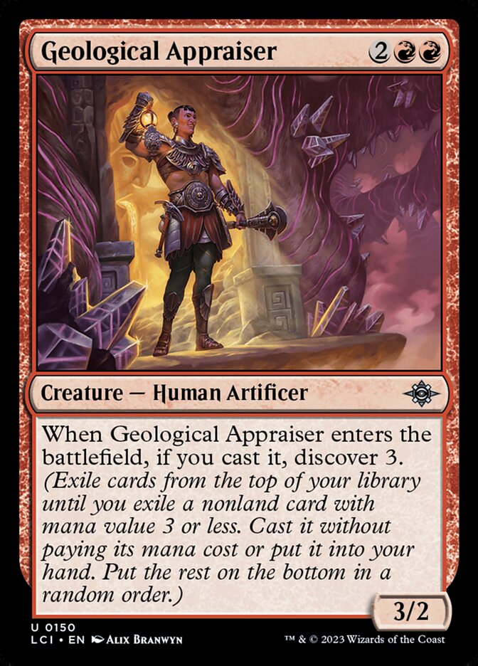 Avaliador Geológico / Geological Appraiser - Magic: The Gathering - MoxLand