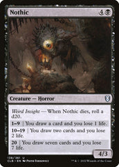 Nótico / Nothic - Magic: The Gathering - MoxLand