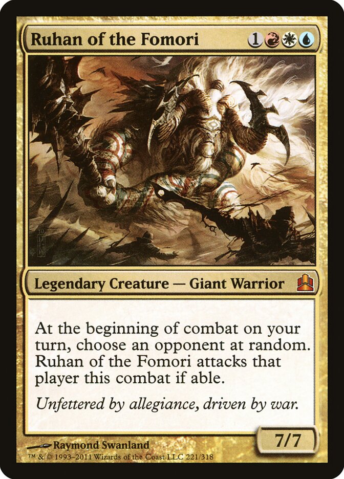 Ruhan of the Fomori / Ruhan of the Fomori - Magic: The Gathering - MoxLand