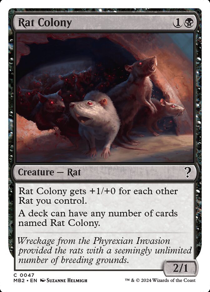 Colônia de Ratos / Rat Colony - Magic: The Gathering - MoxLand