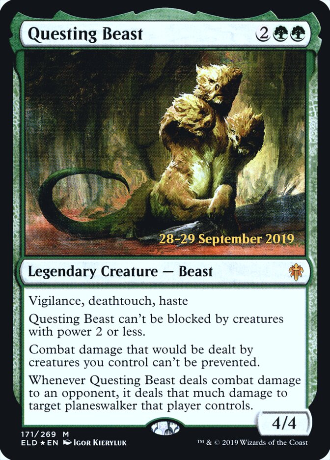 Fera das Demandas / Questing Beast - Magic: The Gathering - MoxLand