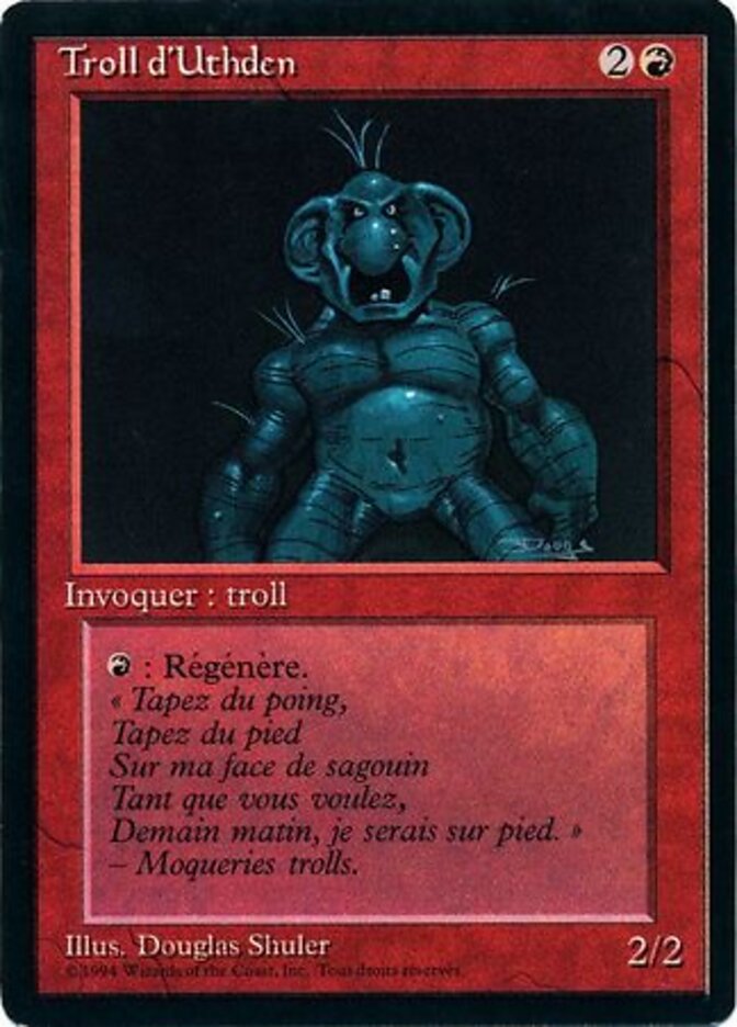 Trol de Uthden / Uthden Troll - Magic: The Gathering - MoxLand