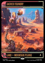 Fundição Sagrada / Sacred Foundry - Magic: The Gathering - MoxLand