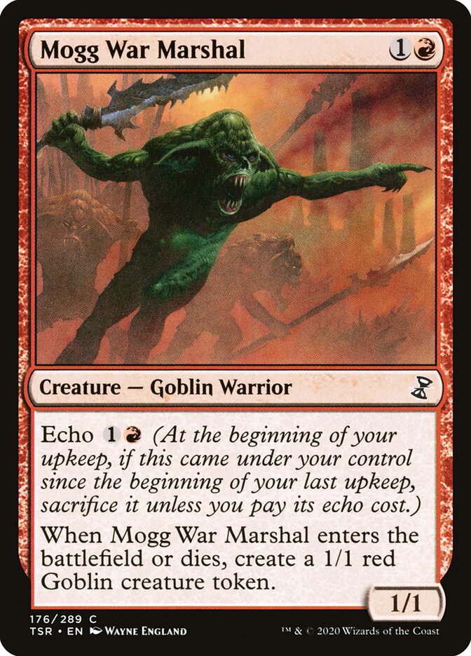 Marechal-de-guerra Mogg / Mogg War Marshal - Magic: The Gathering - MoxLand