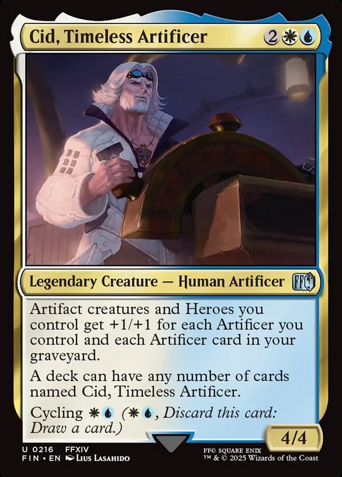 Cid, Artífice Atemporal / Cid, Timeless Artificer - Magic: The Gathering - MoxLand