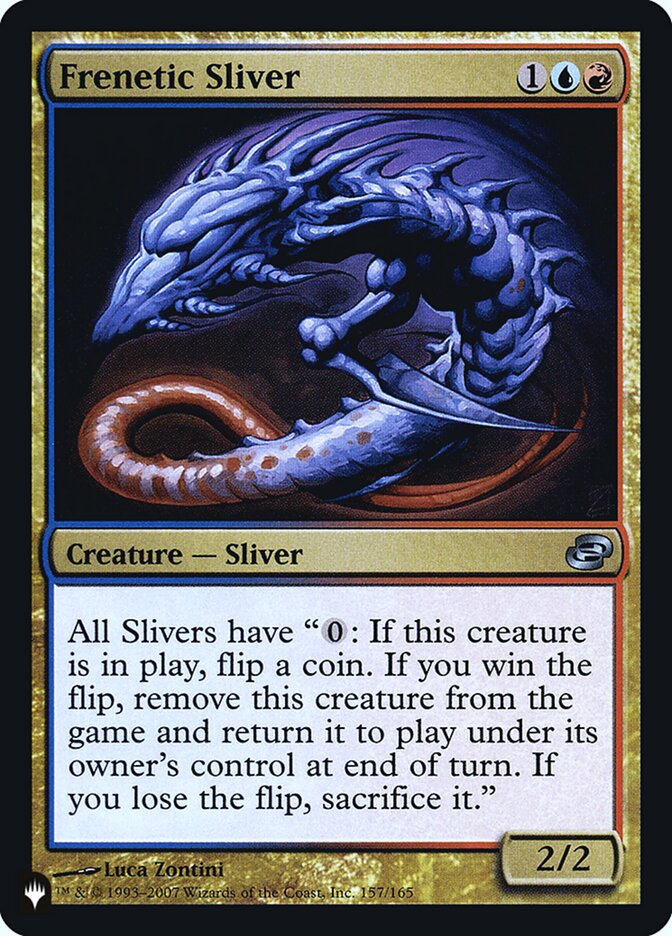 Fractius Frenético / Frenetic Sliver - Magic: The Gathering - MoxLand