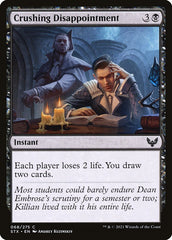 Desapontamento Esmagador / Crushing Disappointment - Magic: The Gathering - MoxLand
