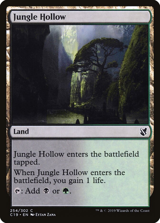 Clareira na Selva / Jungle Hollow - Magic: The Gathering - MoxLand