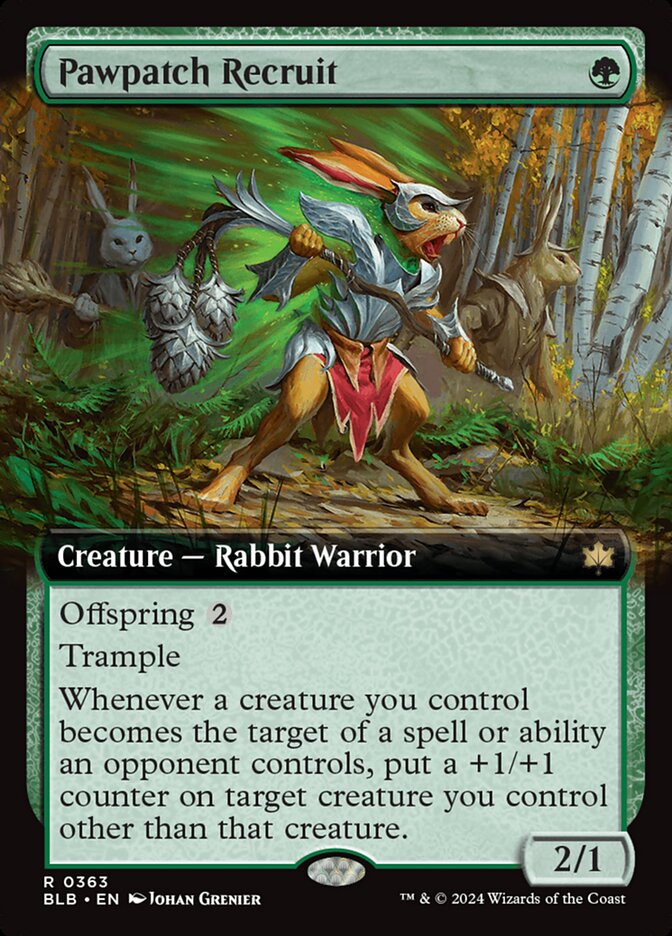 Recruta das Patinhas de Elite / Pawpatch Recruit - Magic: The Gathering - MoxLand