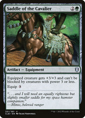 Sela do Cavaleiro / Saddle of the Cavalier - Magic: The Gathering - MoxLand