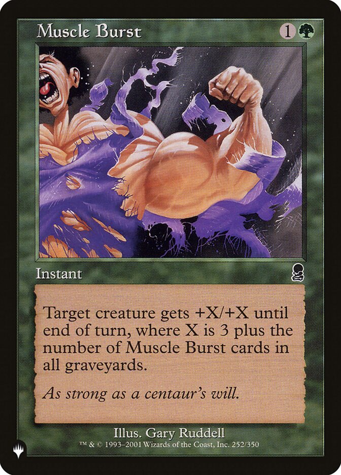 Explosão de Músculos / Muscle Burst - Magic: The Gathering - MoxLand