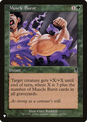 Explosão de Músculos / Muscle Burst - Magic: The Gathering - MoxLand