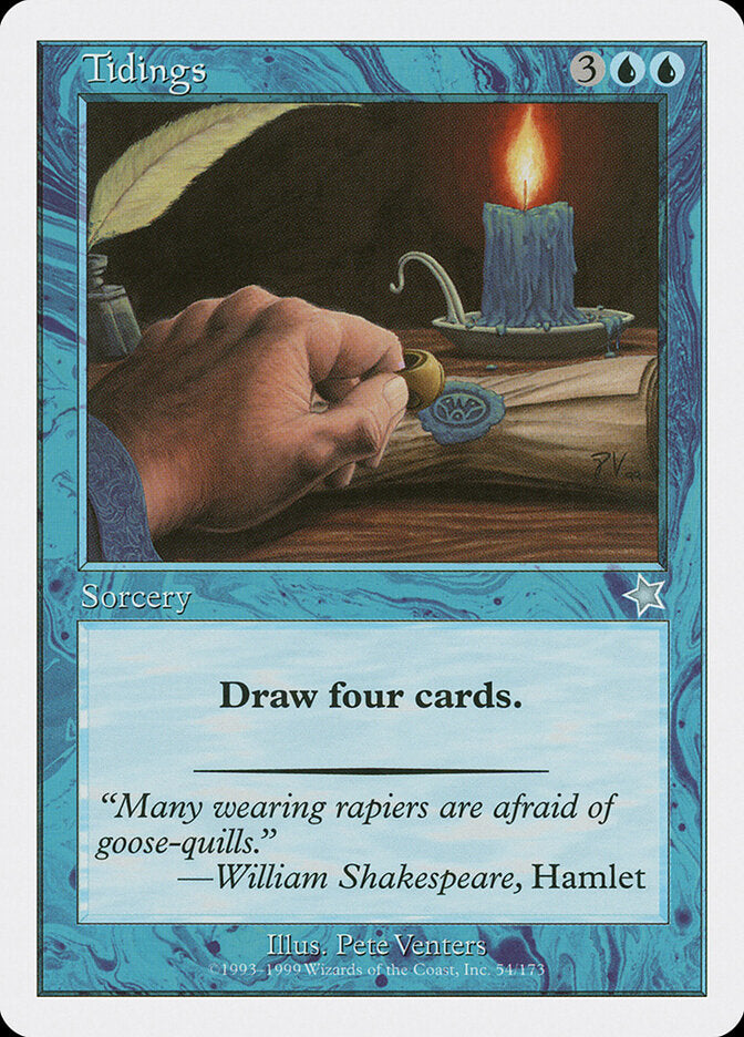 Novidades / Tidings - Magic: The Gathering - MoxLand