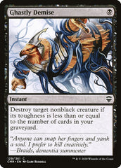 Abdicação Forçada / Ghastly Demise - Magic: The Gathering - MoxLand