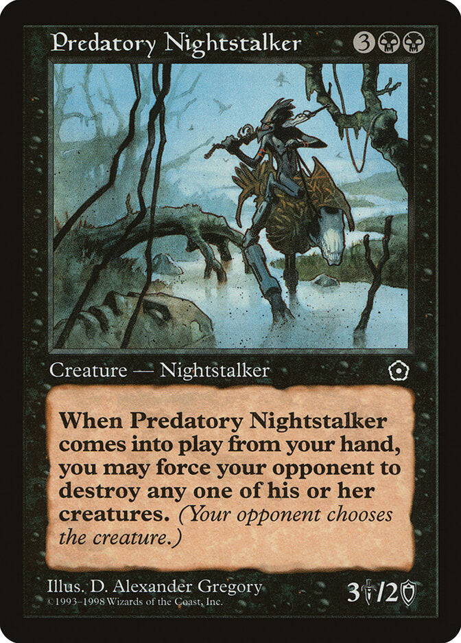 Predatory Nightstalker - Magic: The Gathering - MoxLand