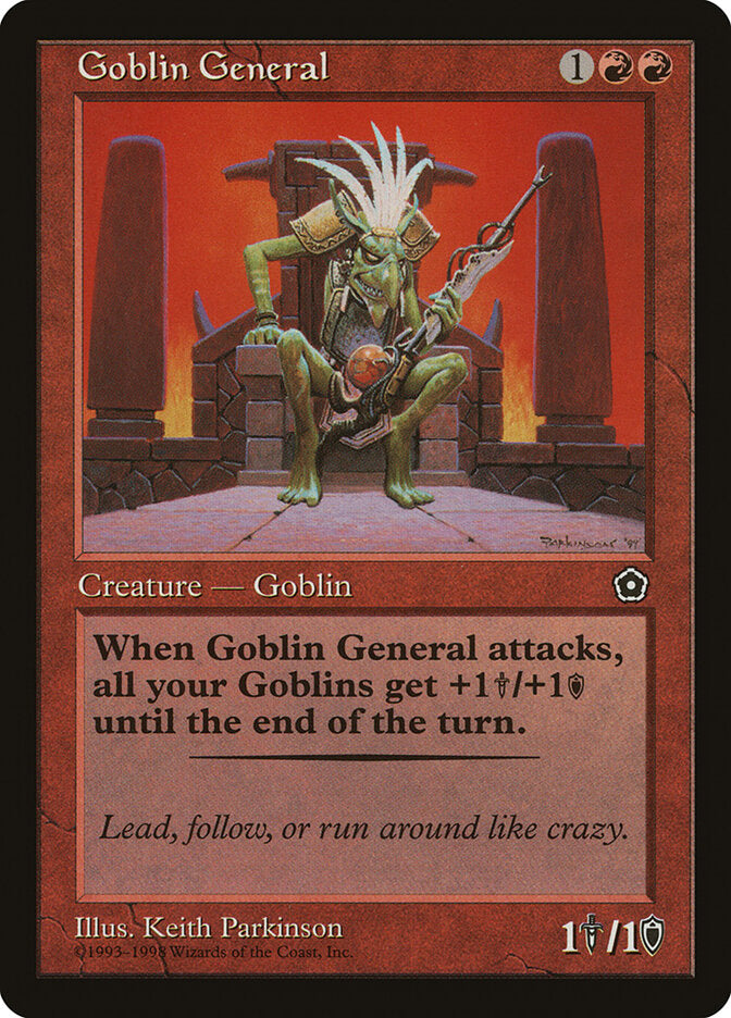 Goblin General - Magic: The Gathering - MoxLand