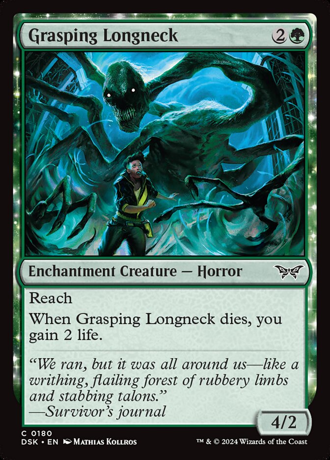 Pescoçudo Agarrador / Grasping Longneck - Magic: The Gathering - MoxLand