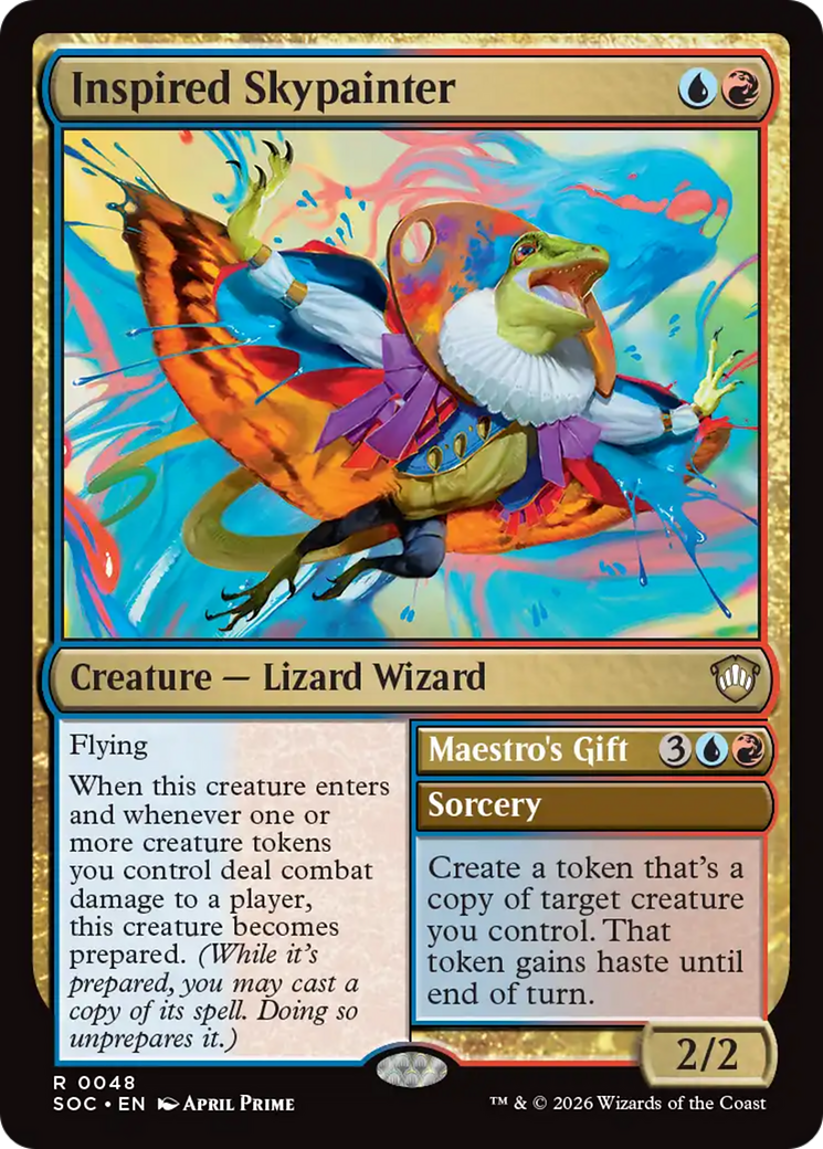 Inspired Skypainter - Magic: The Gathering - MoxLand