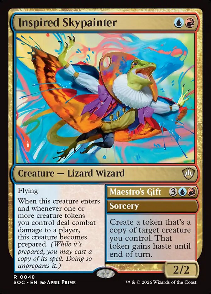 Inspired Skypainter - Magic: The Gathering - MoxLand
