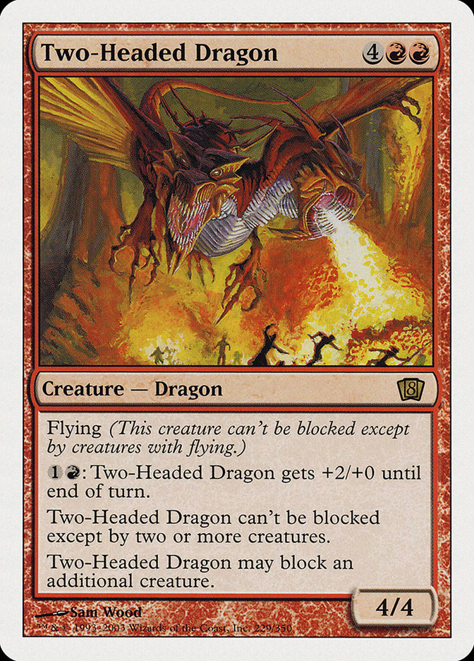 Dragão de Duas Cabeças / Two-Headed Dragon - Magic: The Gathering - MoxLand