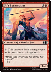 Sif's Spearmaster - Magic: The Gathering - MoxLand