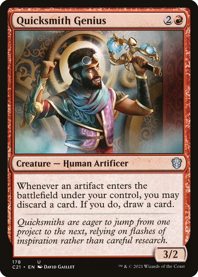 Gênio Veloferreiro / Quicksmith Genius - Magic: The Gathering - MoxLand