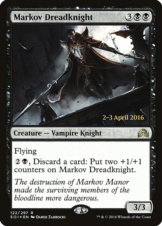Cavaleiro do Pavor Markov / Markov Dreadknight - Magic: The Gathering - MoxLand