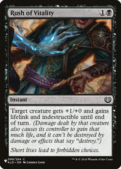 Ímpeto de Vitalidade / Rush of Vitality - Magic: The Gathering - MoxLand