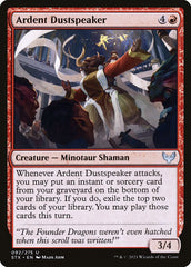 Leitor de Pó Fervoroso / Ardent Dustspeaker - Magic: The Gathering - MoxLand