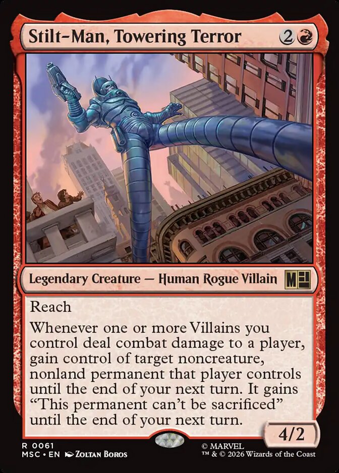 Stilt-Man, Towering Terror - Magic: The Gathering - MoxLand